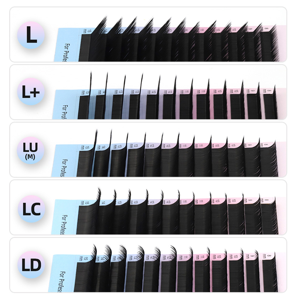Individual Lash Tray - RUJADE L L + LC LD