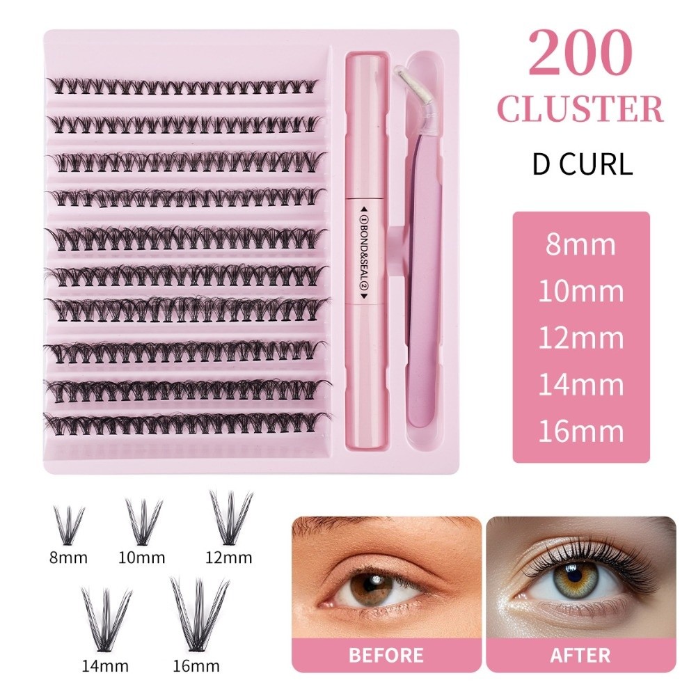Eyelash Extension Wispy Look - Ciglia Finte di Alta Qualità con