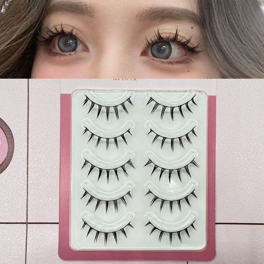 Eyelash Extension Anime - Confezione da 5 Paia di Ciglia