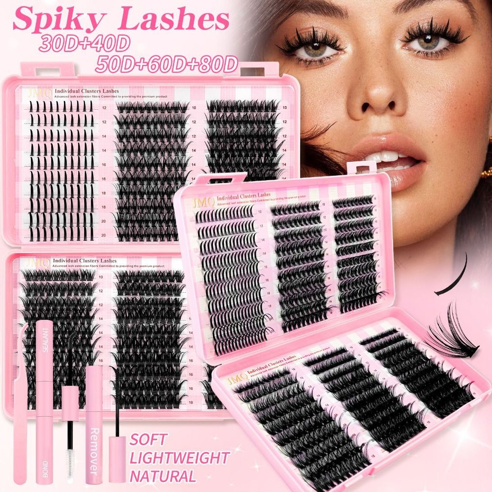 Eyelash Extension Wispy Look - Ciglia Finte 3D Volumizzanti da 9-16mm,