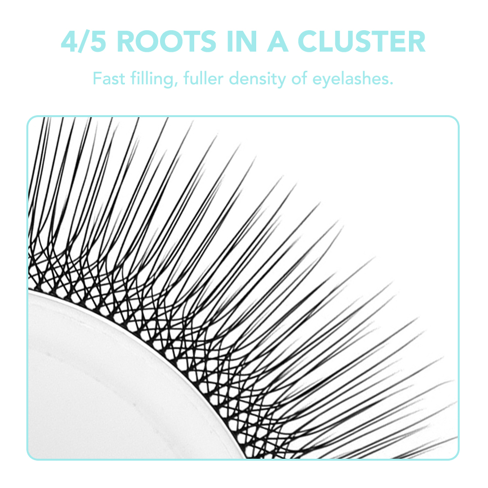 NATUHANA Ciglia Camelia 3D/4D/ - Eyelash Extension Wispy Look recensione e prezzo