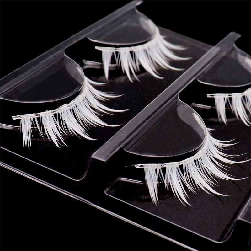 Ciglia finte bianche, 3 paia,  - Eyelash Extension Anime recensione e prezzo