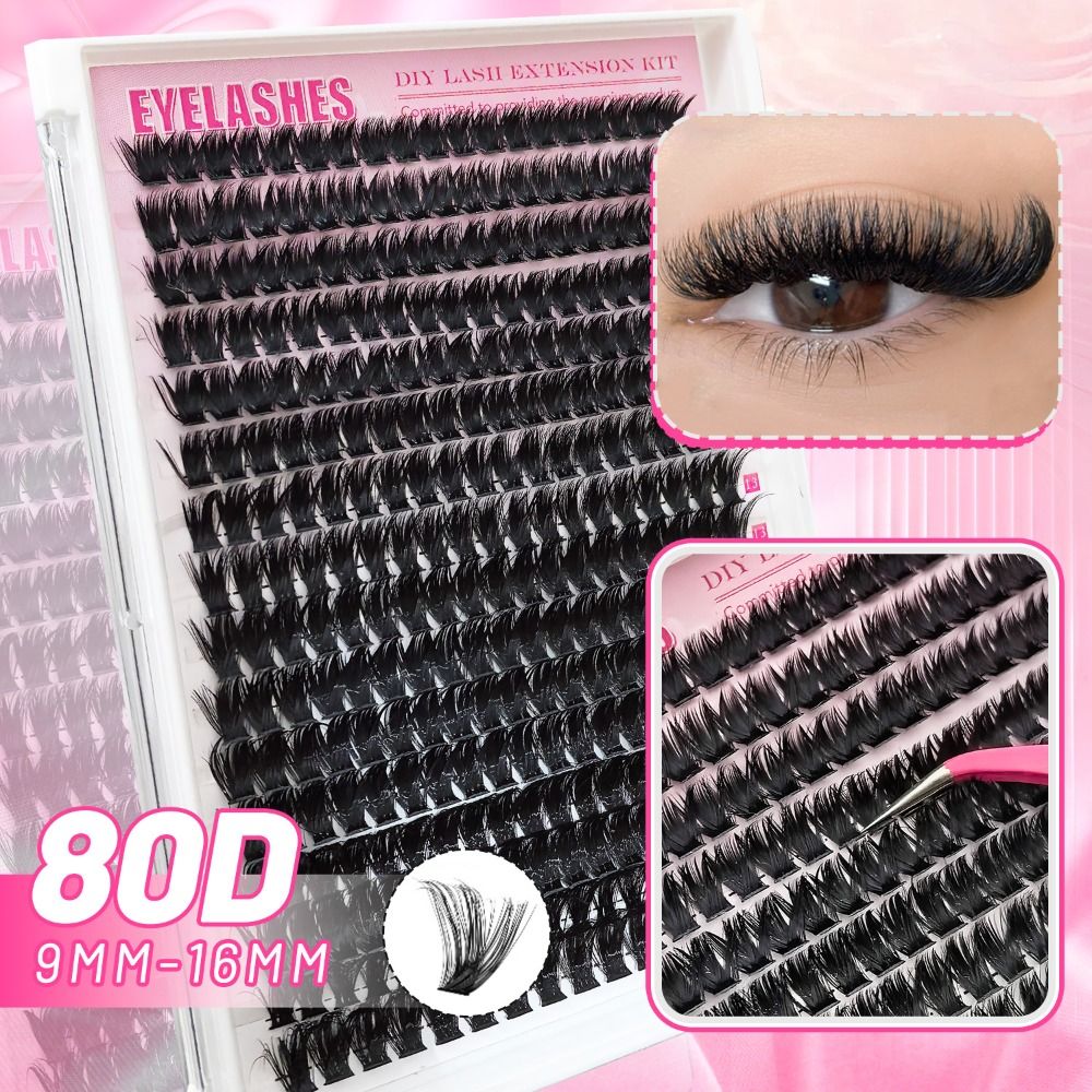 Kit Extension Ciglia Fai da Te - Eyelash Extension Wispy Look recensione e prezzo
