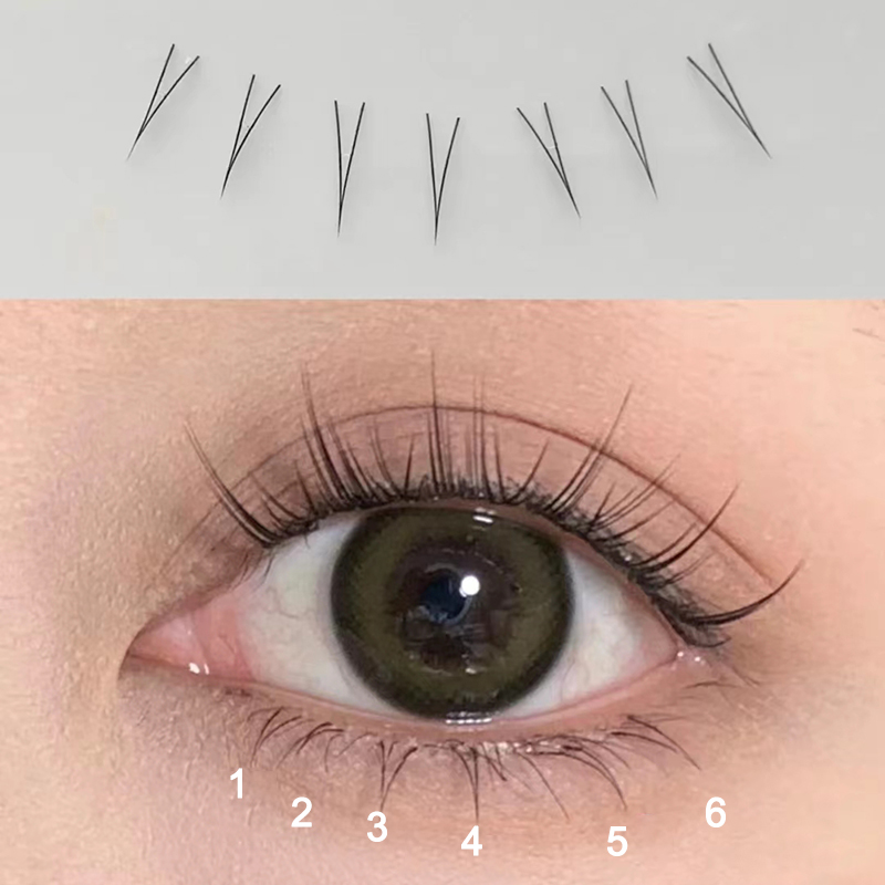 J Curl a forma di V sotto le c - Eyelash Extension Anime recensione e prezzo