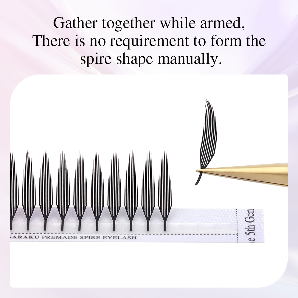 NAGARAKU Premade Spire Ciglia  - Eyelash Extension Anime recensione e prezzo