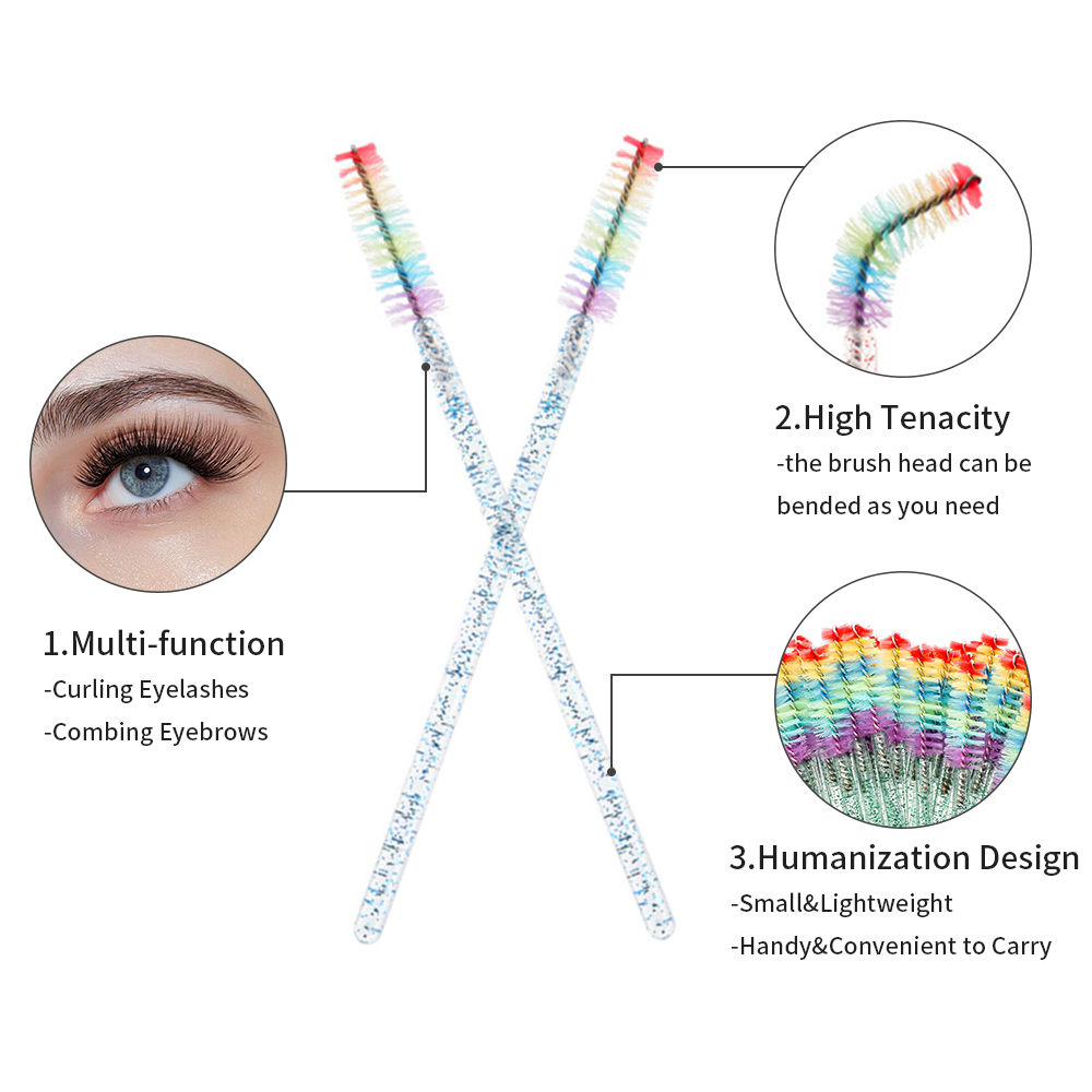 50 Pezzi Pennelli per Trucco C - Eyelash Extension Course recensione e prezzo