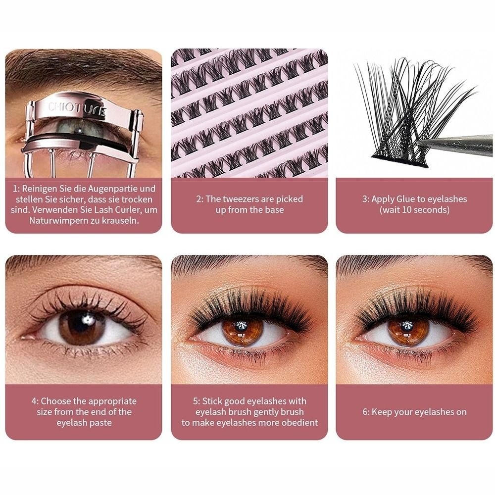 Ciglia Finte di Alta Qualità c - Eyelash Extension Wispy Look recensione e prezzo