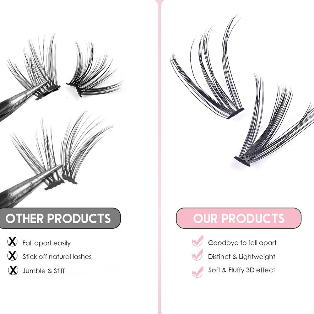 Ciglia Finte Lunghe 8-16mm, Ef - Eyelash Extension Wispy Look recensione e prezzo