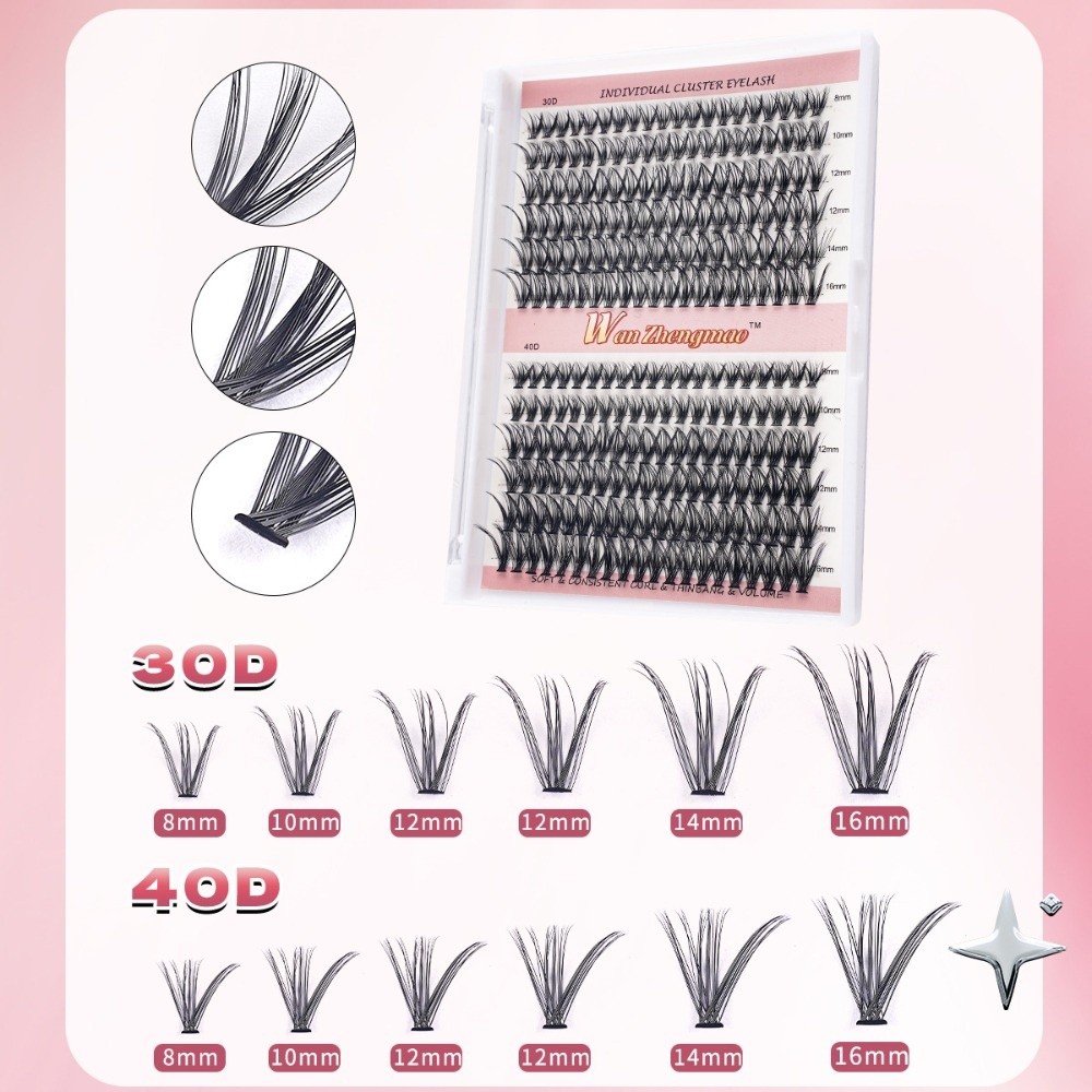 Kit Extension Ciglia Finte 8-1 - Eyelash Extension Wispy Look recensione e prezzo
