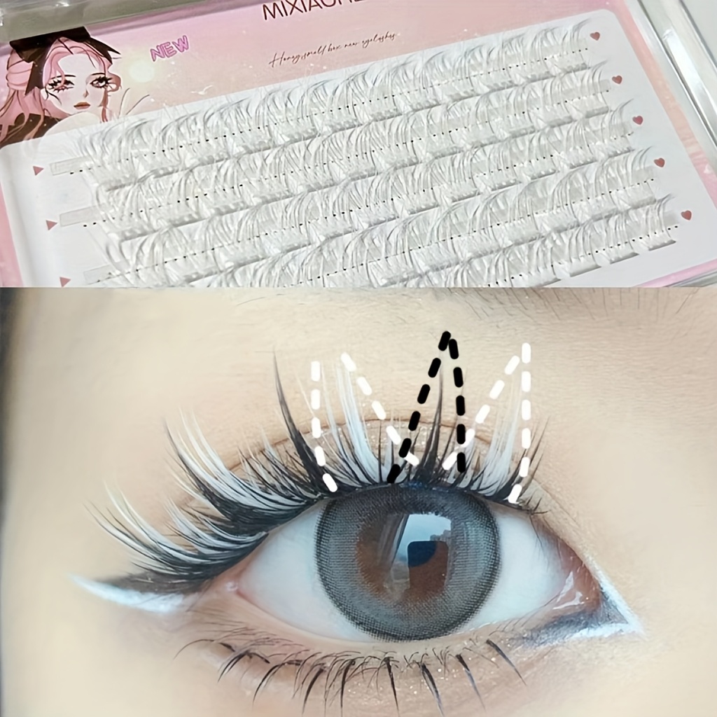 Ciglia Colorate Mixiaohe, 60 C - Eyelash Extension Anime recensione e prezzo