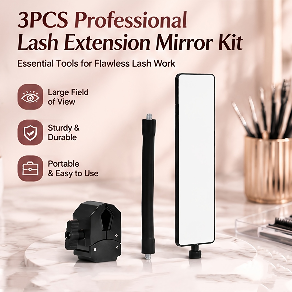 Set di 3 Specchi Professionali - Individual Lash Tray recensione e prezzo