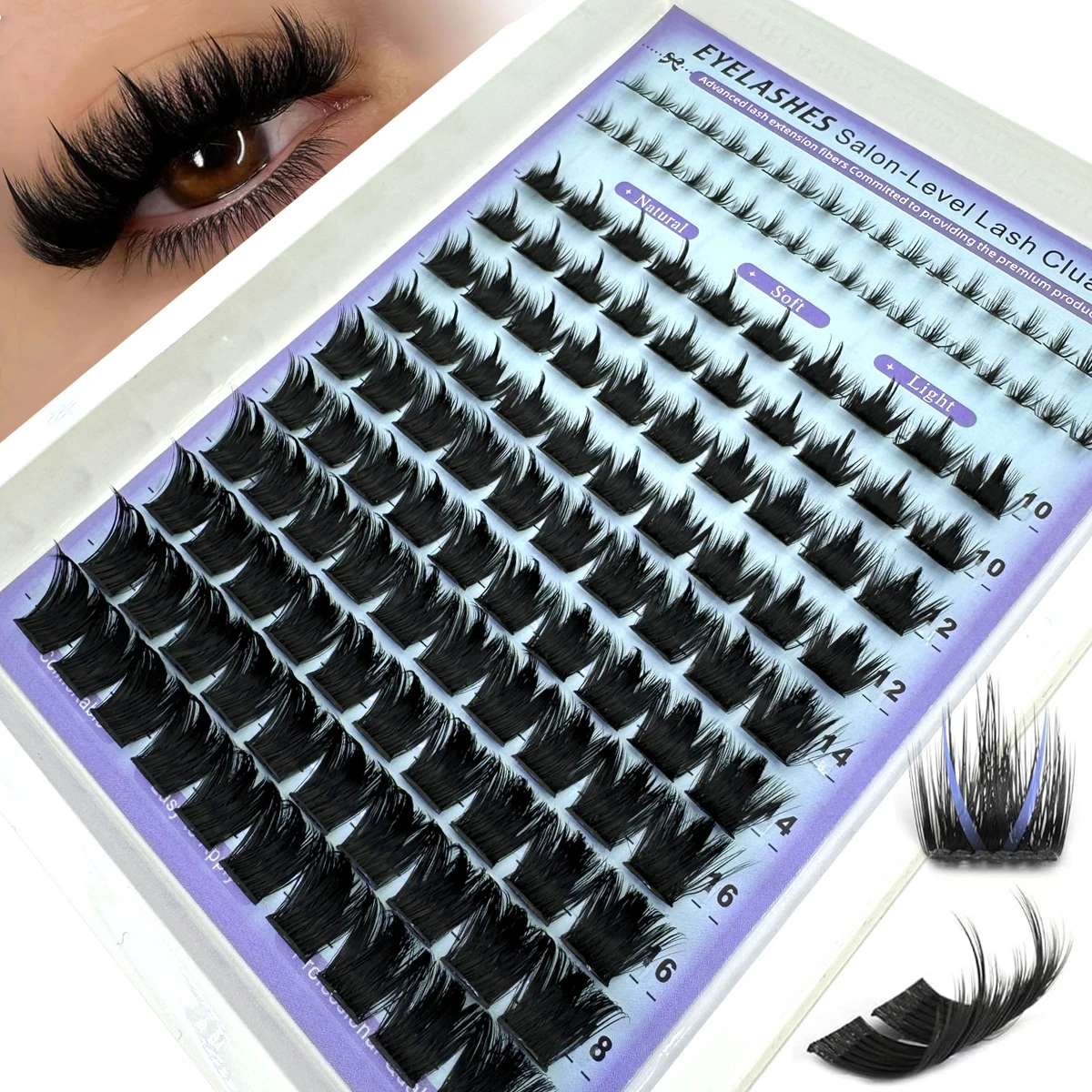 AMSDCN Ciglia a Ciuffetti Effe - Eyelash Extension Anime recensione e prezzo